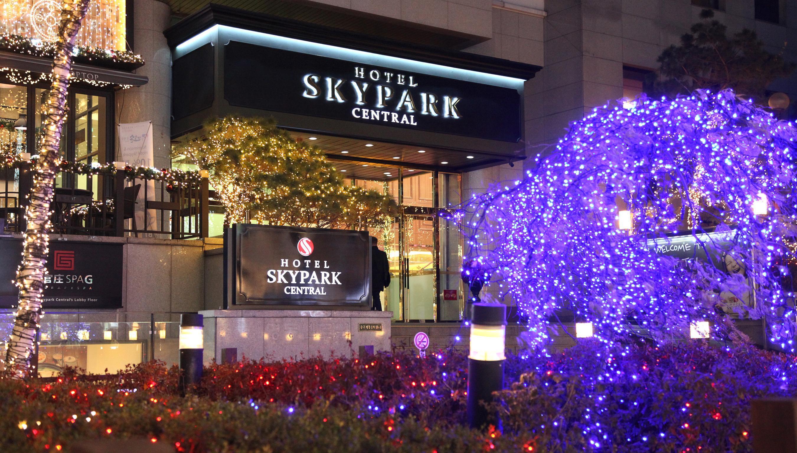 Hotel Skypark Central Myeongdong Сеул Экстерьер фото